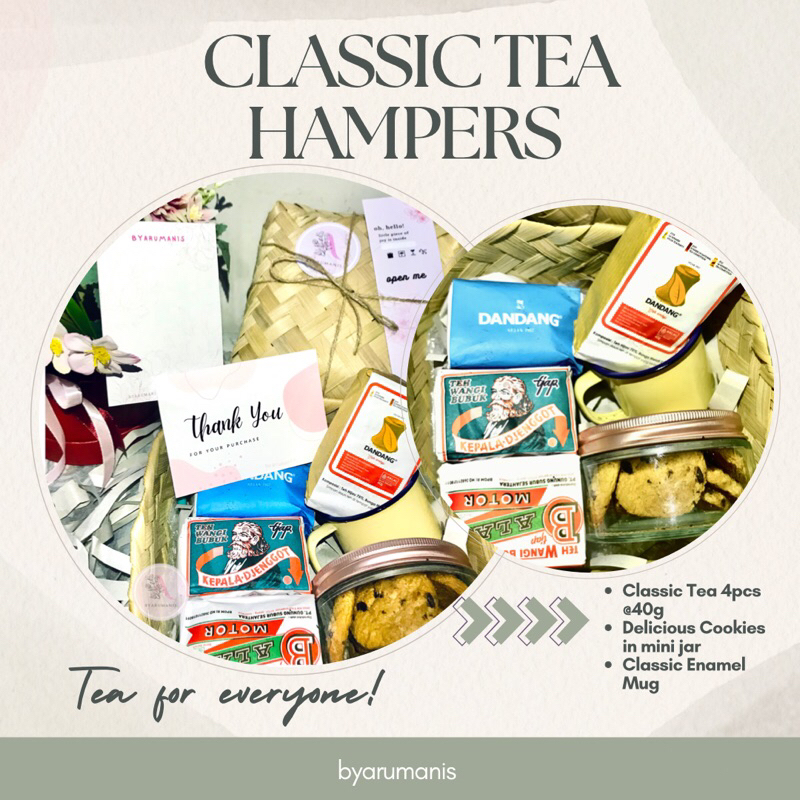 

CLASSIC TEA HAMPERS / HAMPERS TEH JADOEL