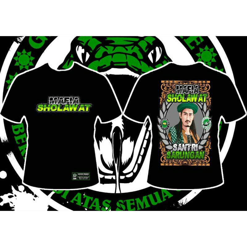 KAOS PECINTA SHOLAWAT KAOS MAFIA SHOLAWAT