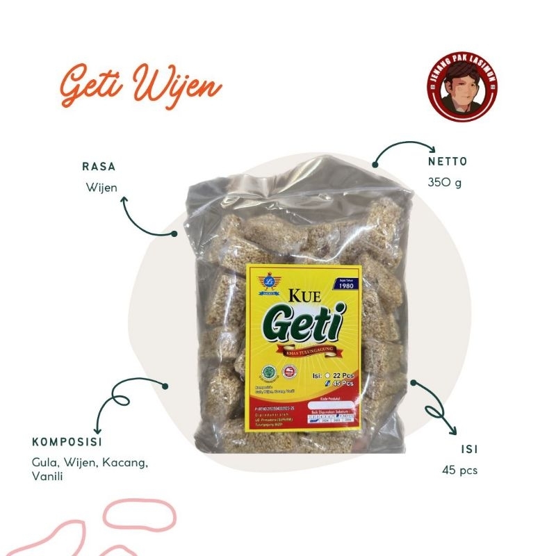 Kue Geti || Enting-Enting Kacang