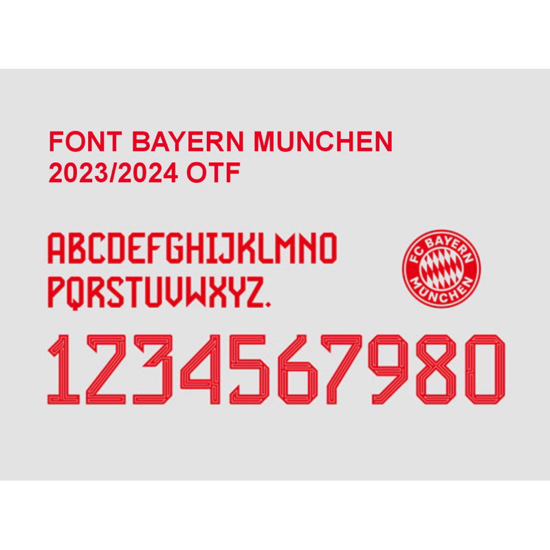 Font Jersey Bola Bayern Munchen 2023/2024