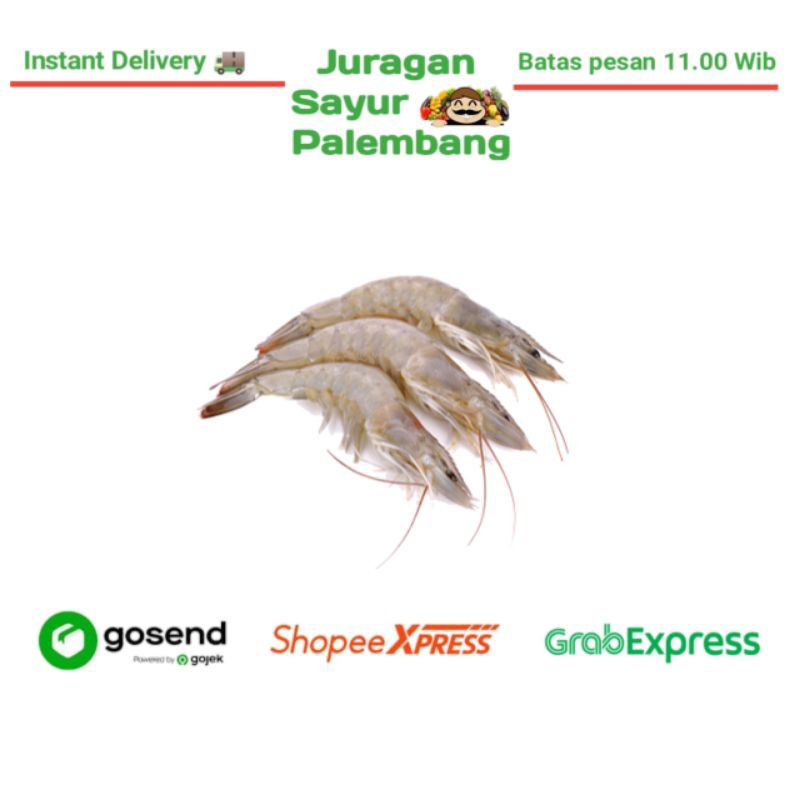 

Udang Vaname - Juragan Sayur Palembang