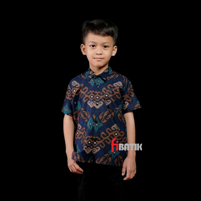 hem batik anak laki laki