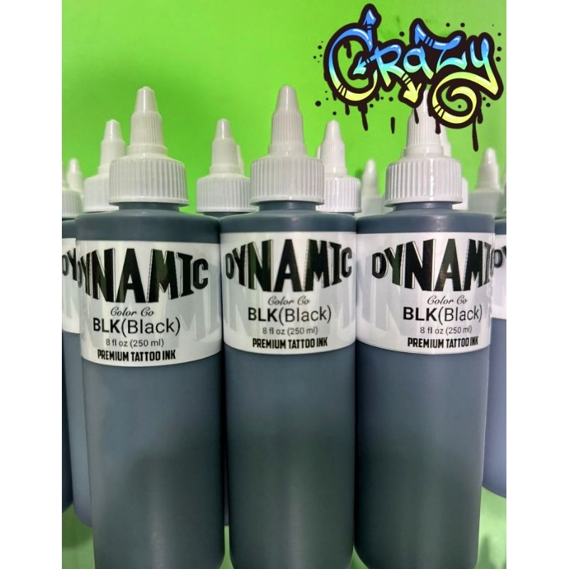 tinta tattoo Sulam alis DYNAMIC black 8oz 240ML tato bk tatto tatoo