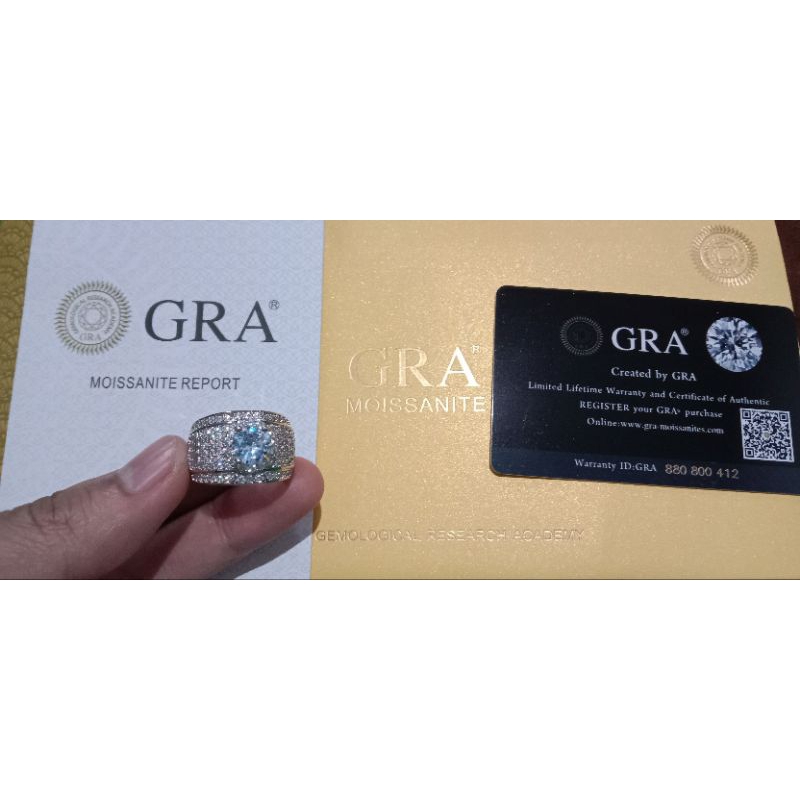 Batu Cincin Moissanite