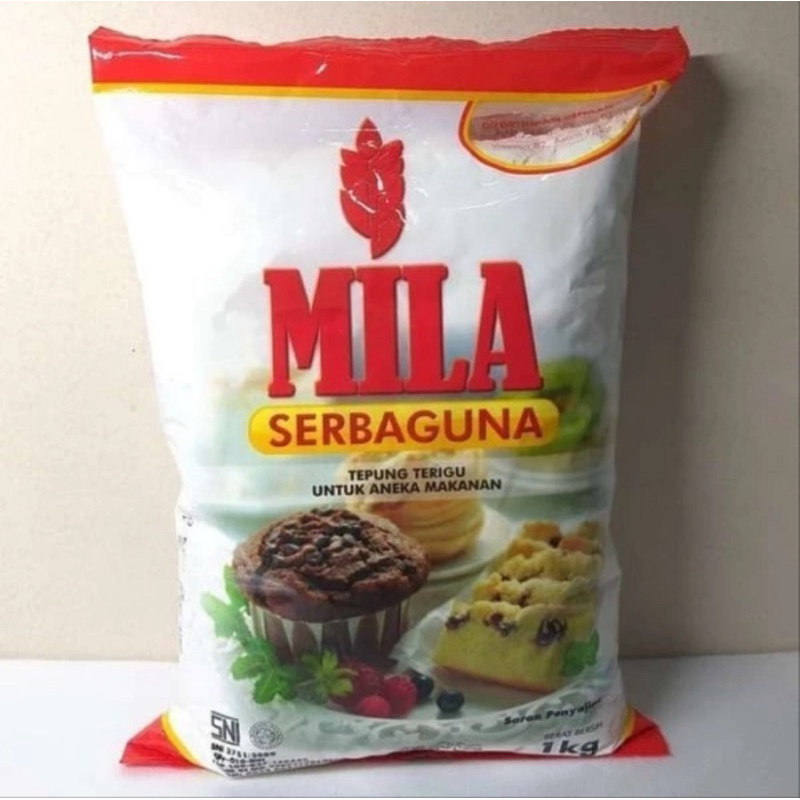 

Tepung Terigu Serbaguna Mila 1kg