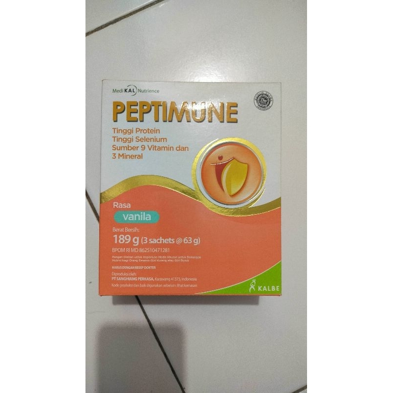 

susu peptimune vanila 189gr