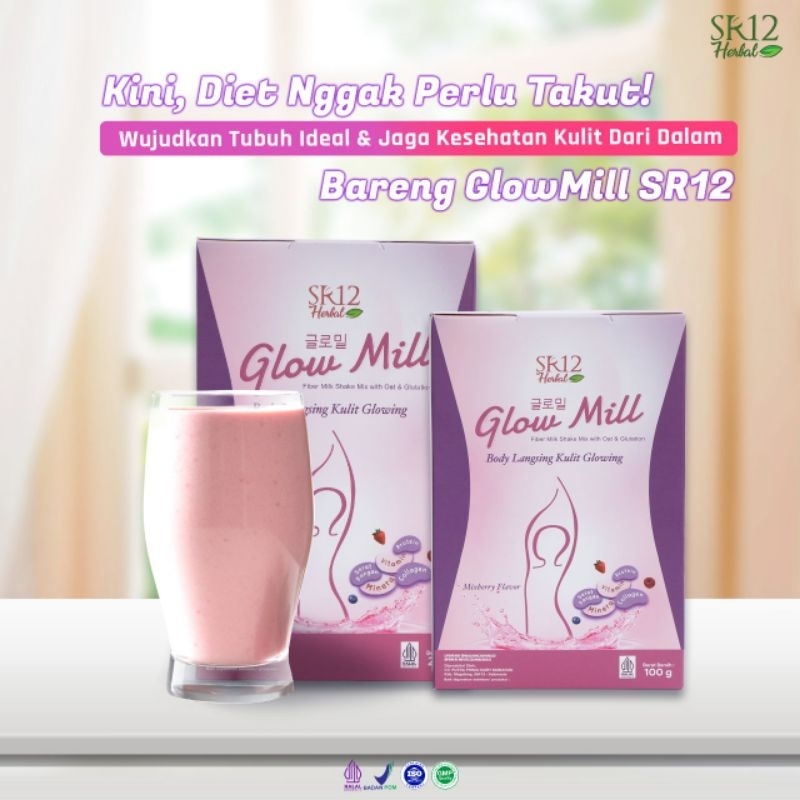 Glow Mill SR12, Beauty Drink, Perawatan tubuh dari dalam secara alami