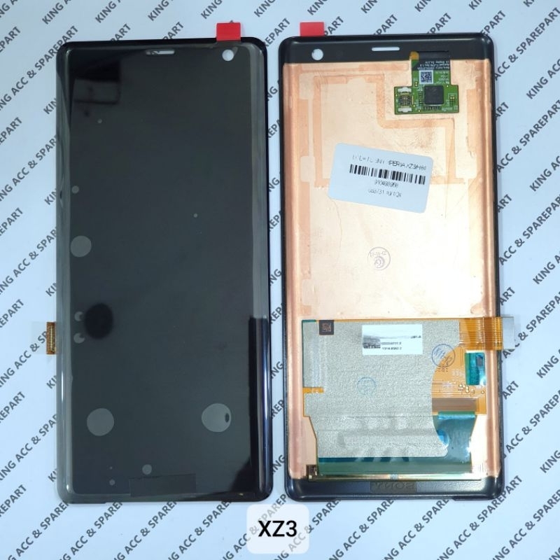 LCD TOUCHSCREEN SONY XZ3 / H8416 / H8496 BLACK