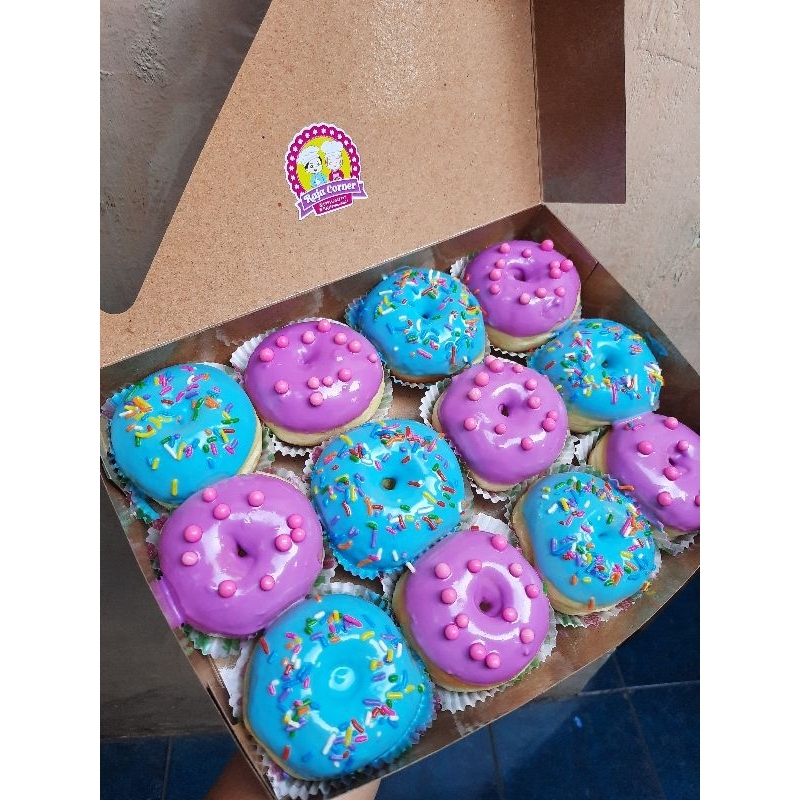 

Donat Rasa Topping Mix / Request Rasa Isi 12pcs size Medium