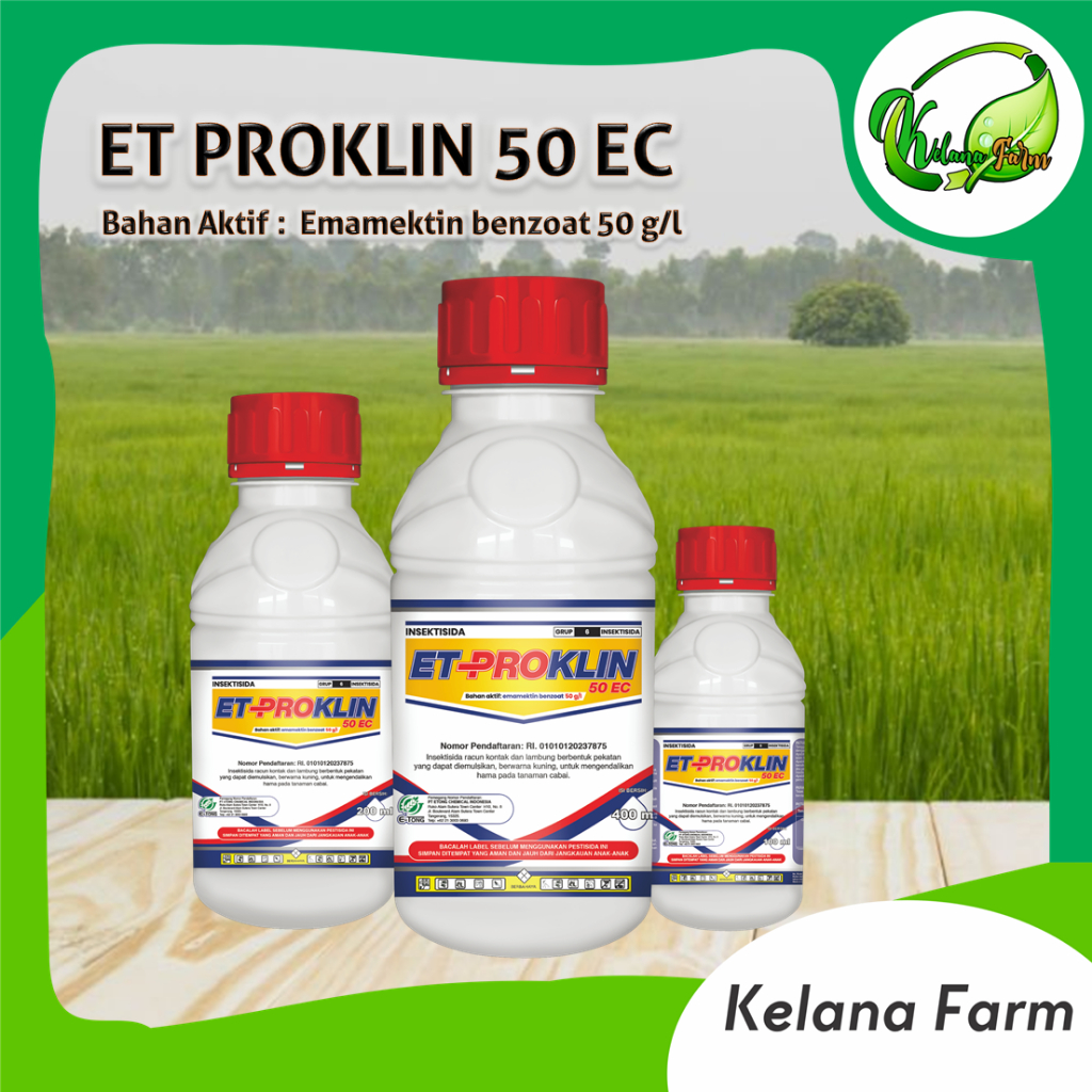 ET PROKLIN 100ml INSEKTISIDA HAMA ULAT OBAT ULAT JAGUNG RACUN ULAT JAGUNG OBAT ULER JAGUNG OBAT SUND