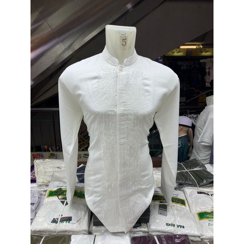 Baju Koko semi sutra terbaru lengan panjang | Koko panjang pria semi sutra murah