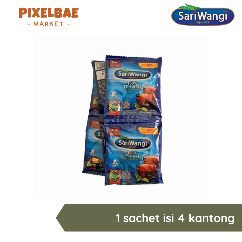 

TEH SARIWANGI 5's ISI 4 KANTONG PER SACHET