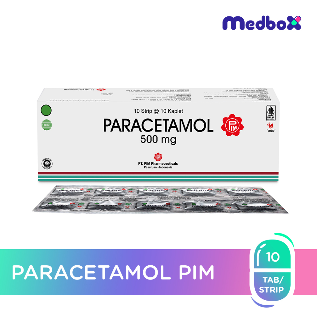 PARACETAMOL PIM STRIP