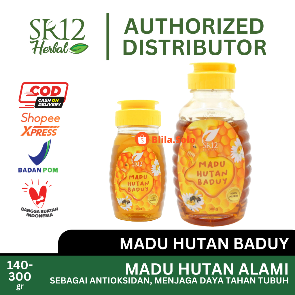 

Madu Hutan Baduy 140gr 300gr SR12 Alami Kesehatan Sistem Imun Sebagai Sumber Energi Antioksidan