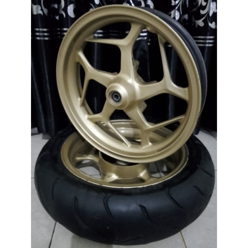 VELG ORIGINAL PCX GOLD (Velg dan Ban)