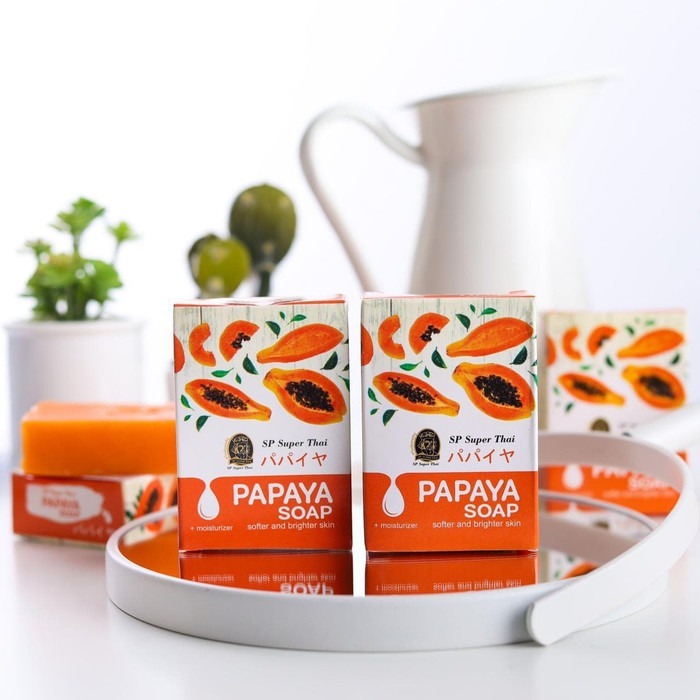 Sabun SP Pepaya Asli BPOM / SP Super Thai Papaya Soap