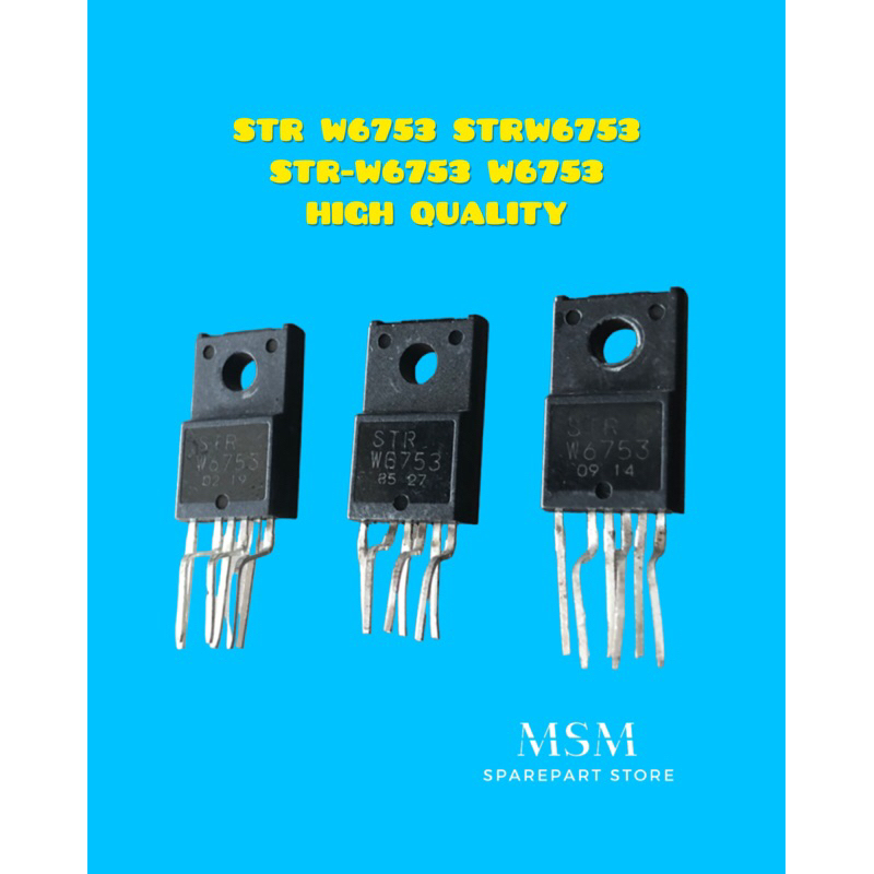 STR W6753 STRW6753 STR-W6753 W6753 HIGH QUALITY