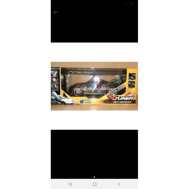 Kentoys 1:24 Diecast Nissan 350Z Fairlady WingDoor MODIF