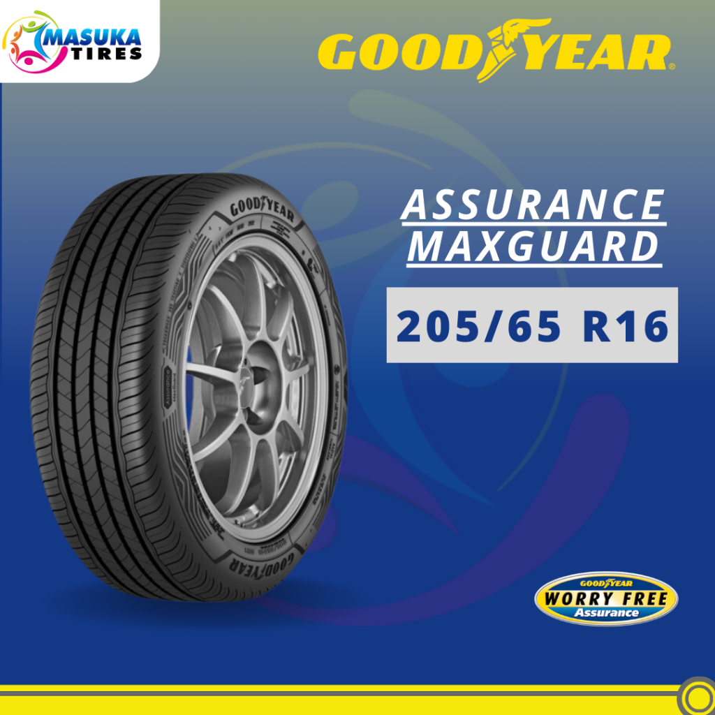 205/65 R16 95V Assurance Maxguard Ban Mobil 205/65 R 16 (Hanya Ban - Kirim ke Alamat)