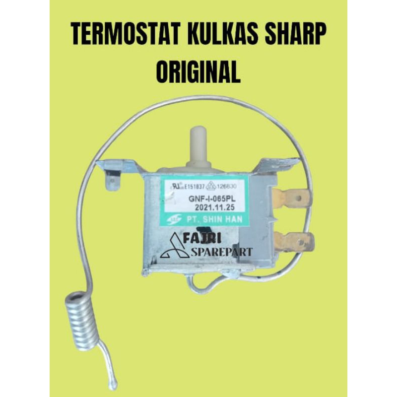 Termostat kulkas merk Sharp 2 pintu original