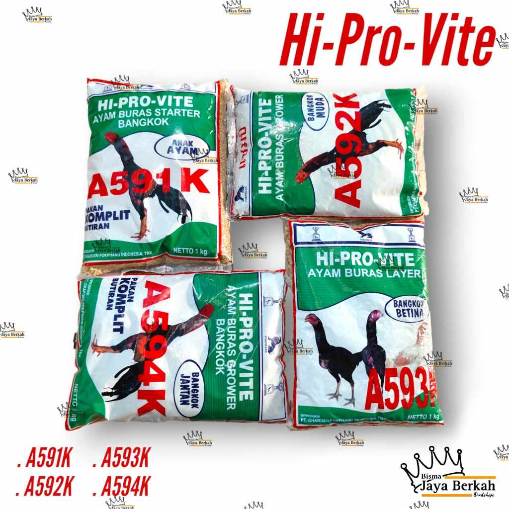 Pur A591K A592K A593K A594K HI-PRO-VITE pakan voer ayam