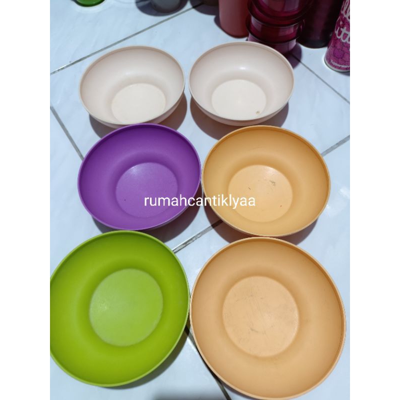 mangkok tupperware preloved