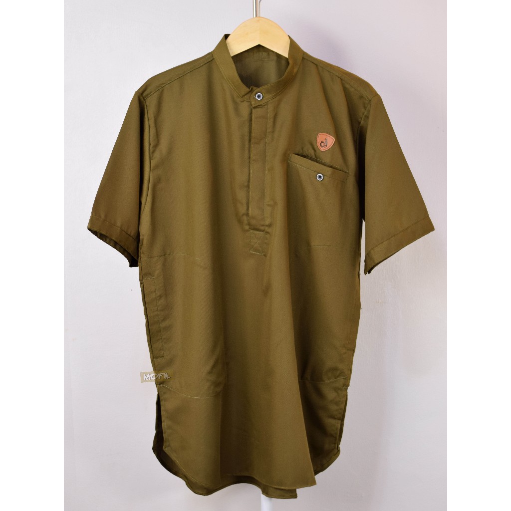 Baju koko Dewasa Lengan Pendek Toyobo Fodu (Real Pic)