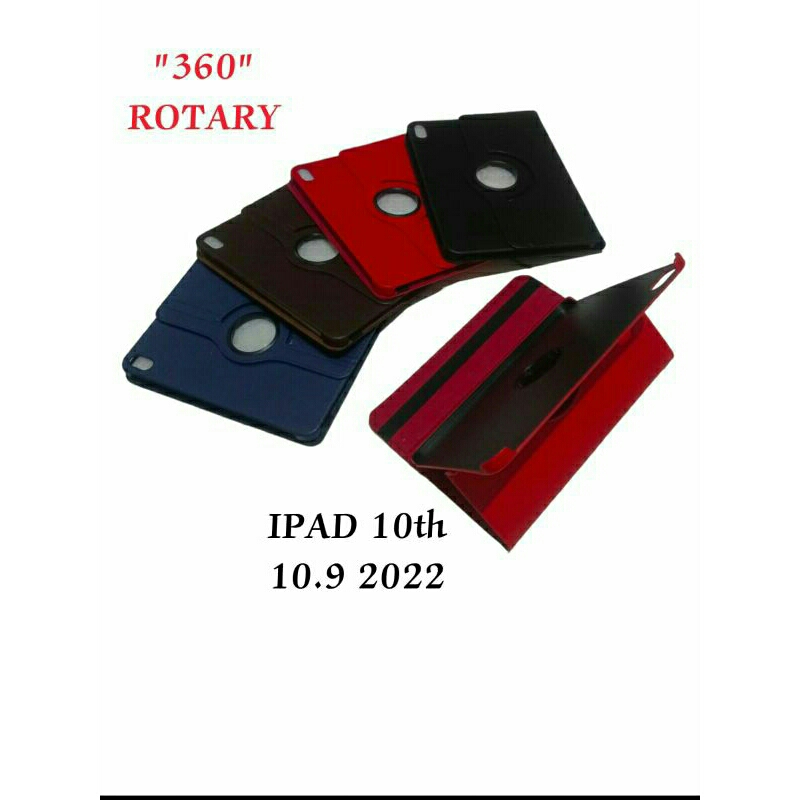 FLIP COVER IPAD 10 / 10.9 2022 TEMPER GLASS IPAD GEN 10 2022 10.9 INCI
