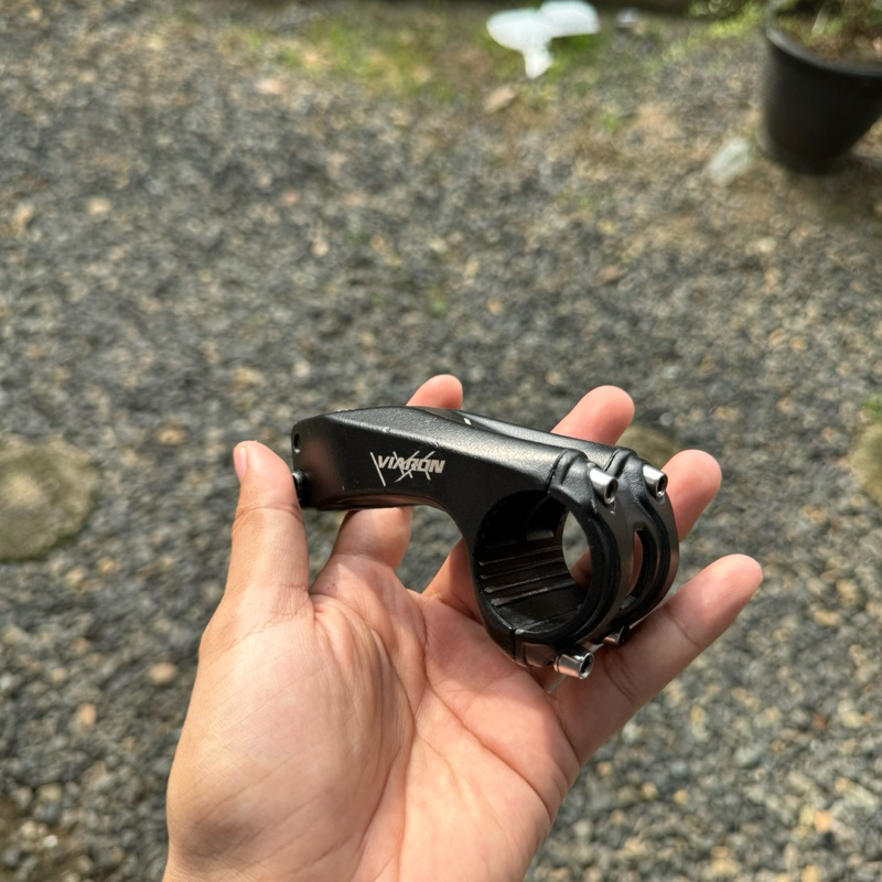 Stem Roadbike Gravel MTB VIARON 70mm / 17 derajat (BEKAS)