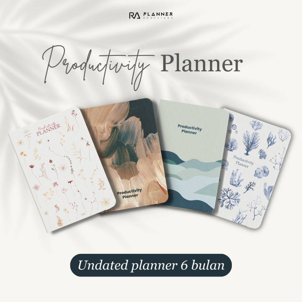 

Productivity Planner Buku Catatan Agenda Undated Timeless Diary Aesthetic