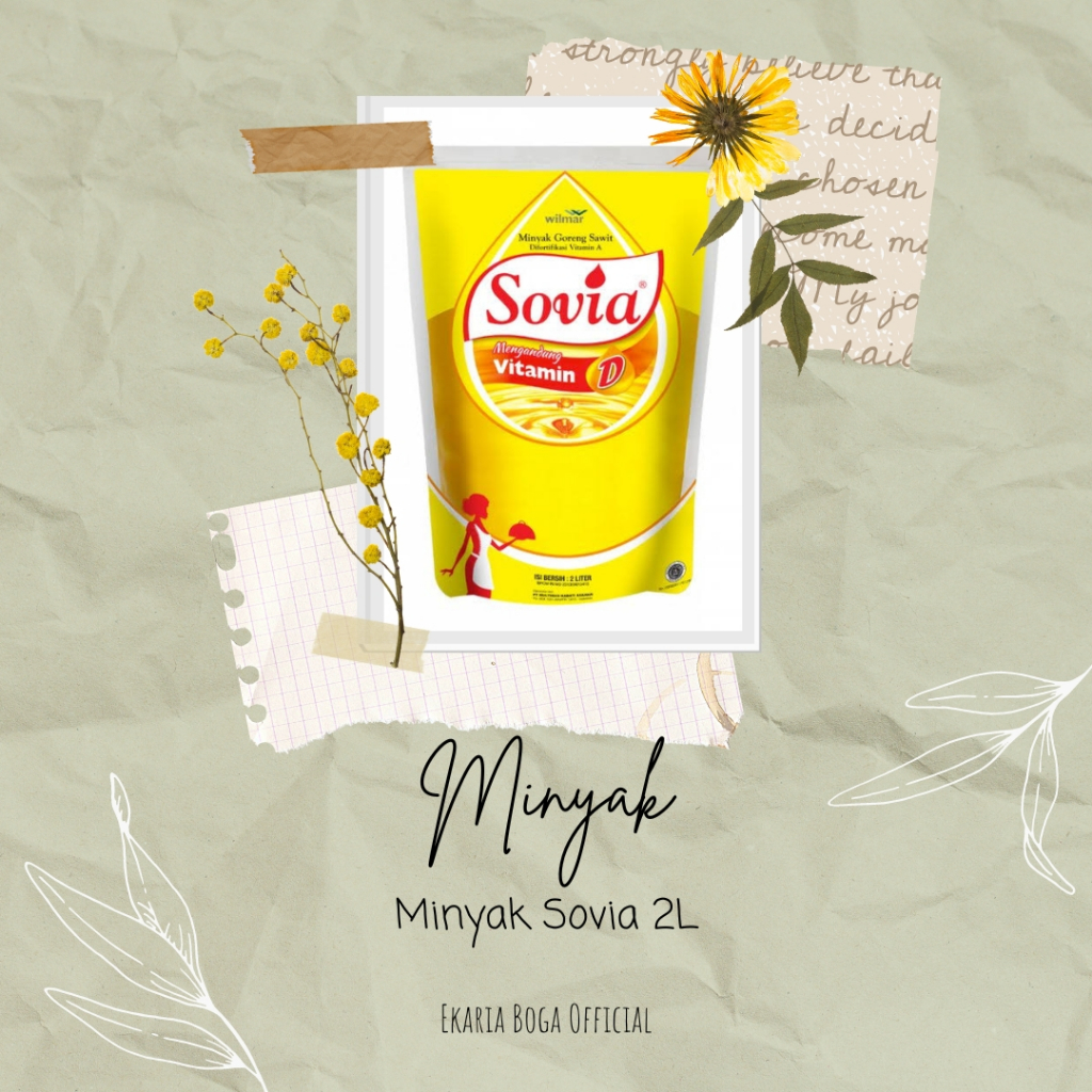 

MINYAK | MINYAK GORENG KEMASAN | MINYAK GORENG SAWIT | SOVIA MINYAK GORENG | MINYAK GORENG SOVIA | MINYAK SOVIA 2L