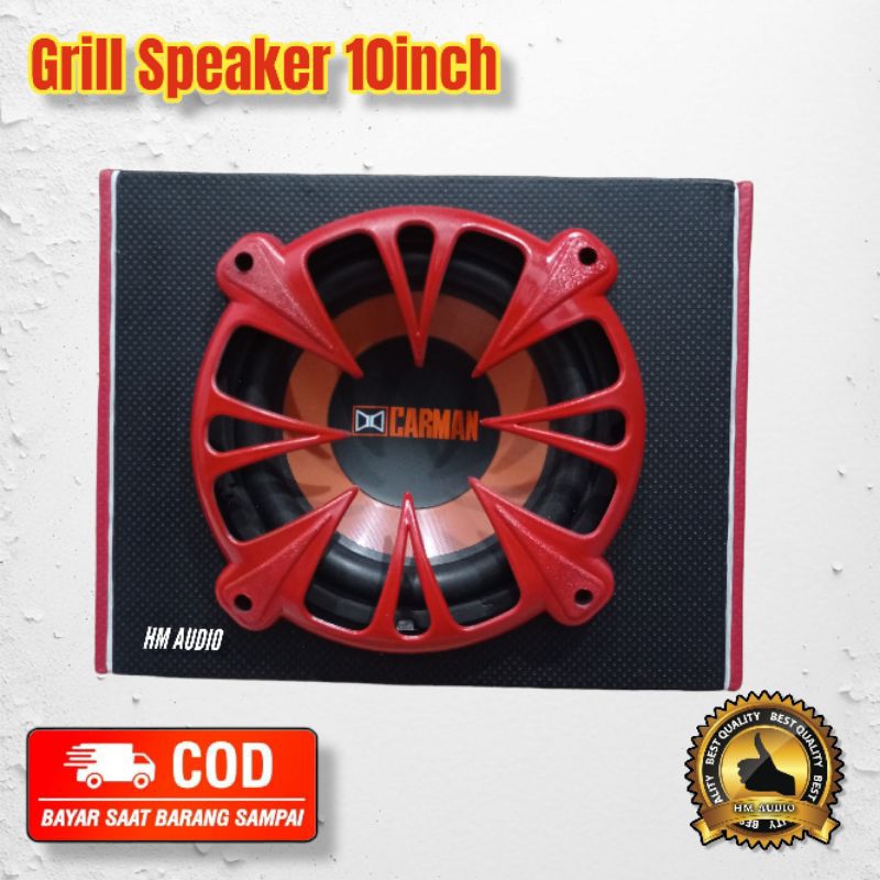 Grill Speaker 10 inch Tutup Subwoofer 10 inch Grill Speaker 10 inch