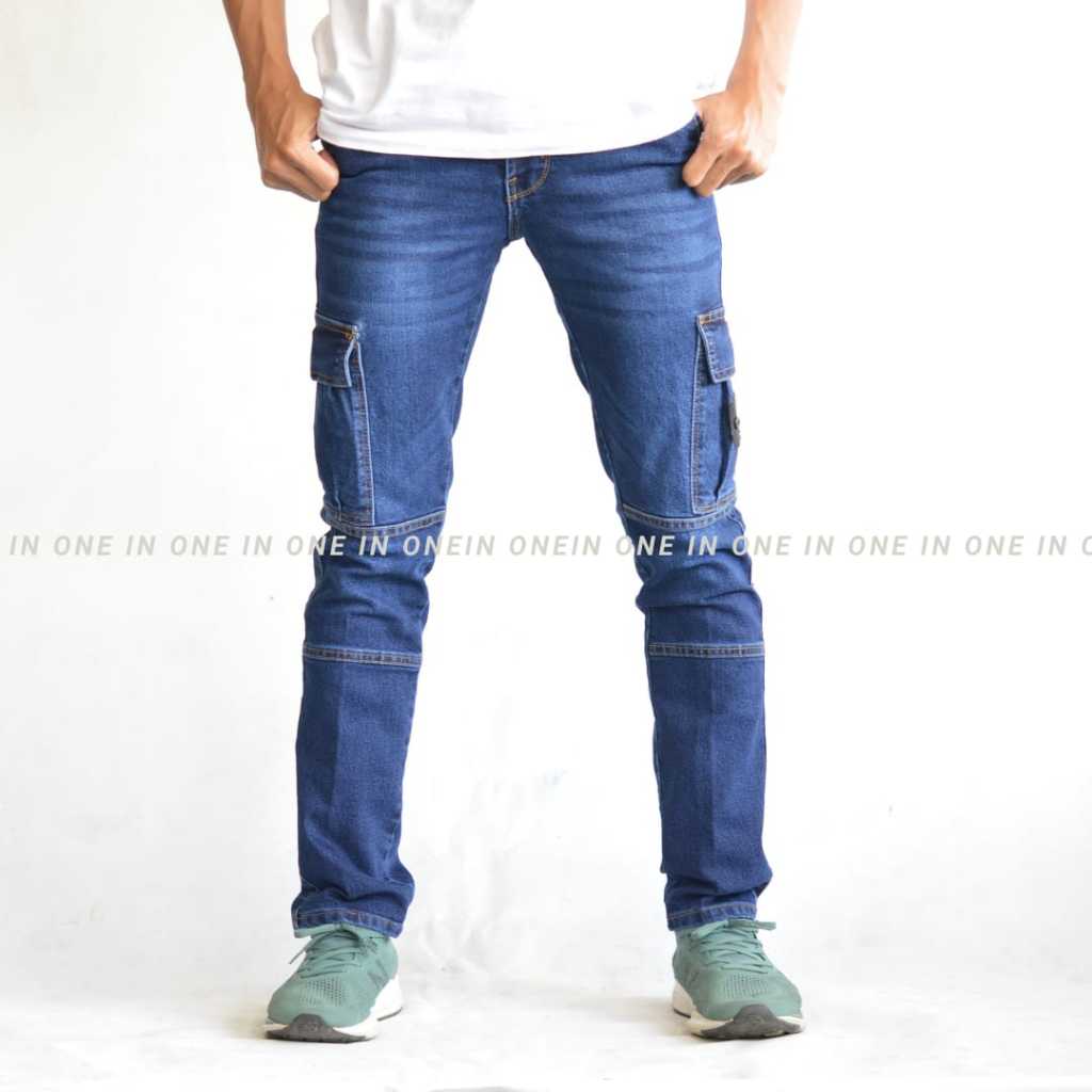 MG SHOOPB72 | cod celana jeans cargo pria | cod celana jeans cargo panjang pria skinny | celana jean