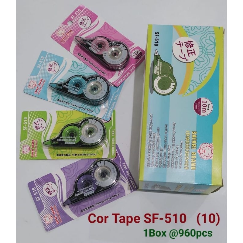 

TIPEX KERING / CORRECTION TAPE SAFARI 10 METER / 1PCS