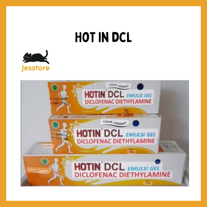 HOT IN DCL CREAM 120 GR/60 GR