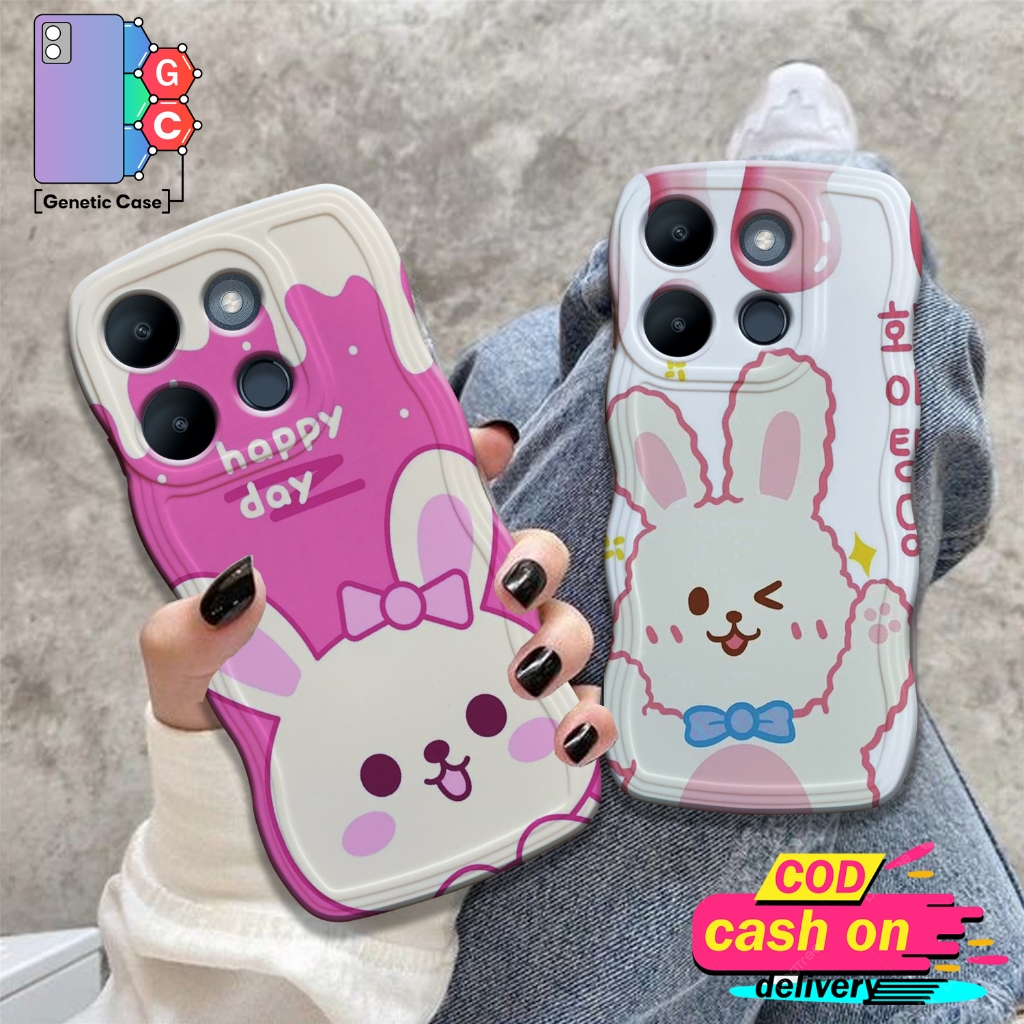 SOFTCASE GELOMBANG INFINIX SMART 7 / INFINIX  HOT 30i - CASING SEMUA TIPE HP - CASE MURAH - RAJA CUS