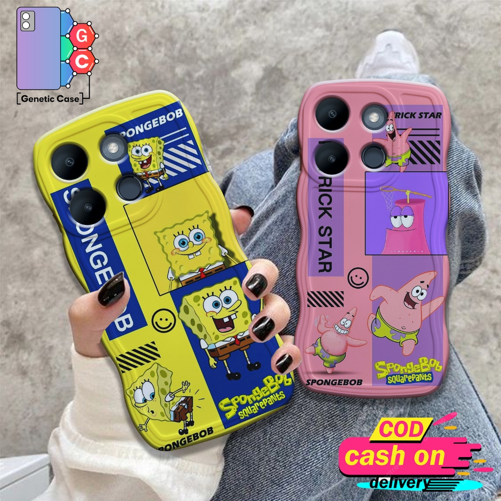 SOFTCASE GELOMBANG INFINIX SMART 7 / INFINIX  HOT 30i - CASING SEMUA TIPE HP - CASE MURAH - RAJA CUS