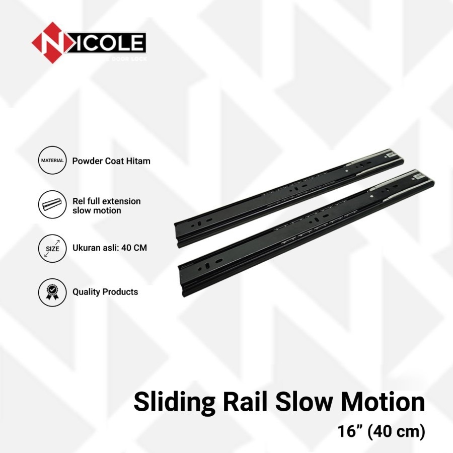 Milota.Co Rel Laci Slow Motion Hidrolik / Rel Laci Soft Closing 40Cm