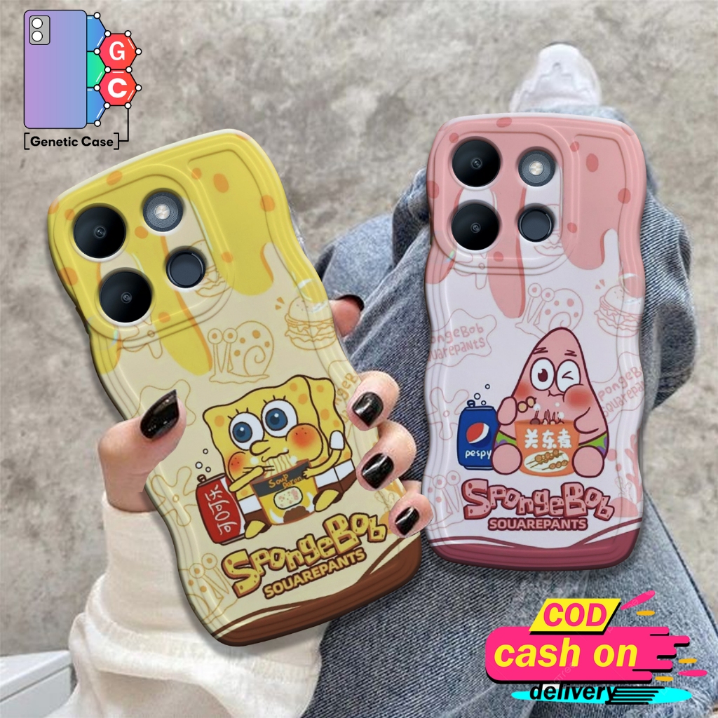 SOFTCASE GELOMBANG INFINIX SMART 7 / INFINIX  HOT 30i - CASING SEMUA TIPE HP - CASE MURAH - RAJA CUS