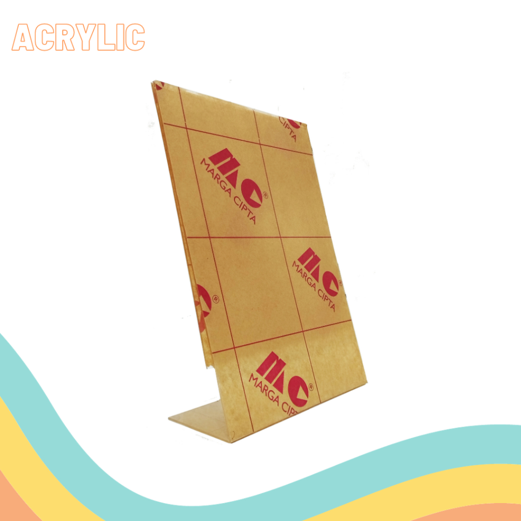 

SIGN HOLDER ACRYLIC / PAPAN NAMA AKRILIK A4 (1 PCS)