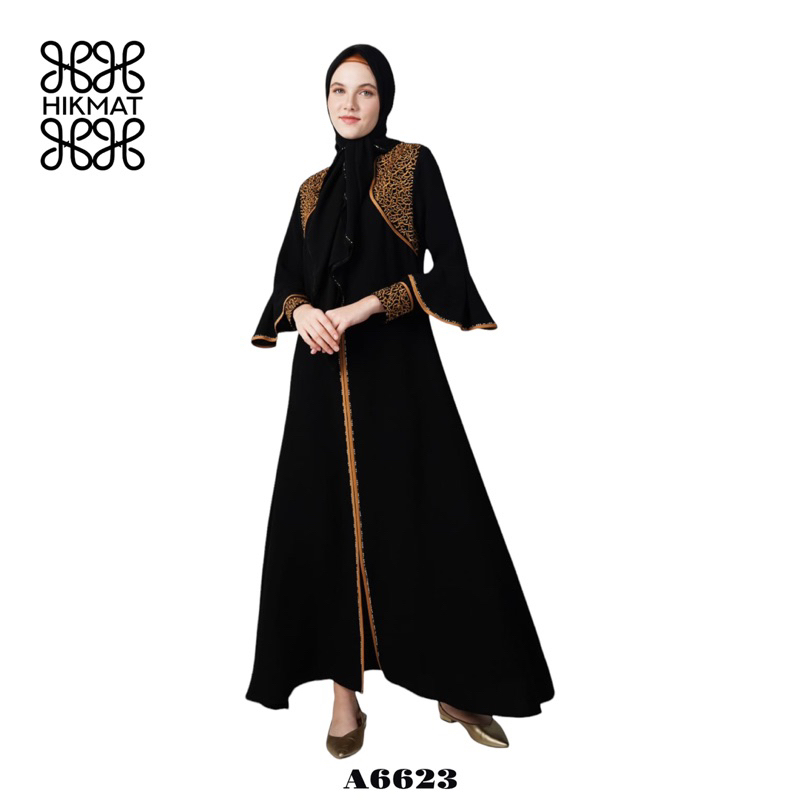 ABAYA HIKMAT FASHION ORIGINAL A6623