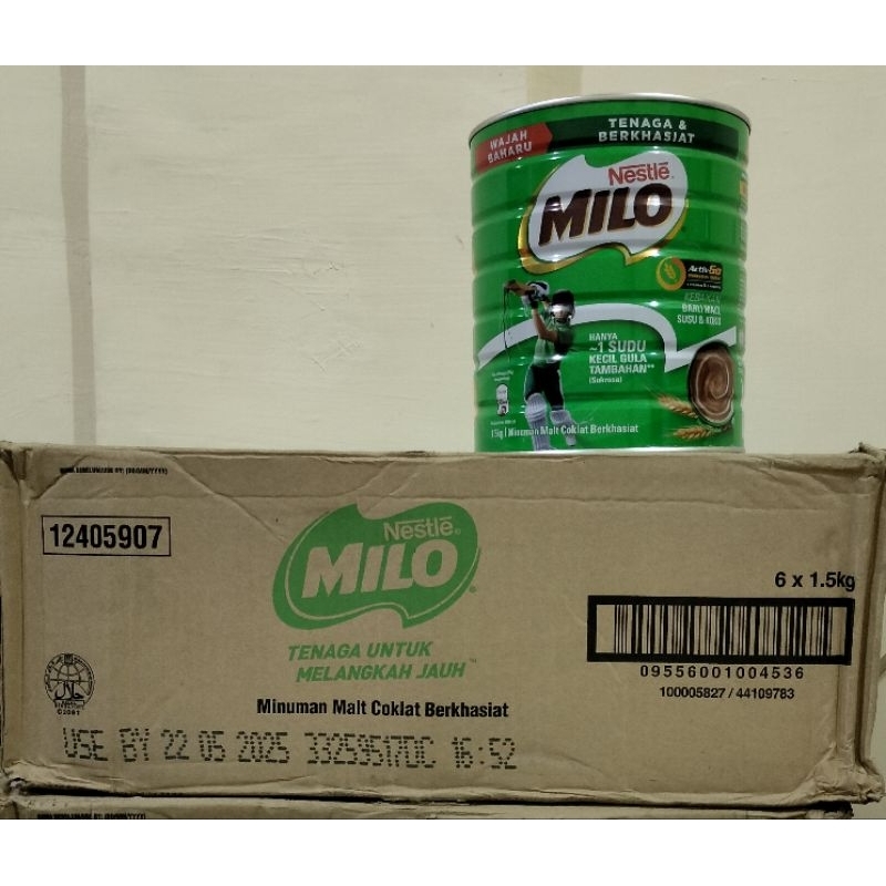 

MILO 1.5KG X 6KALENG