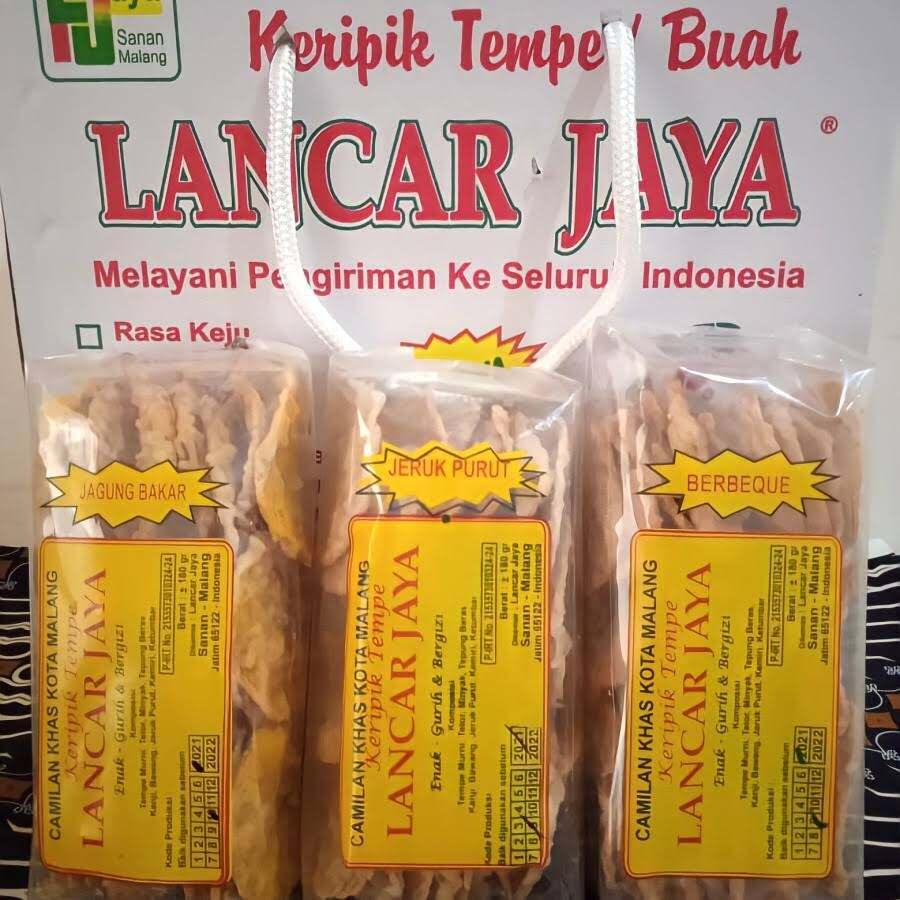 Keripik Tempe Lancar Jaya Malang