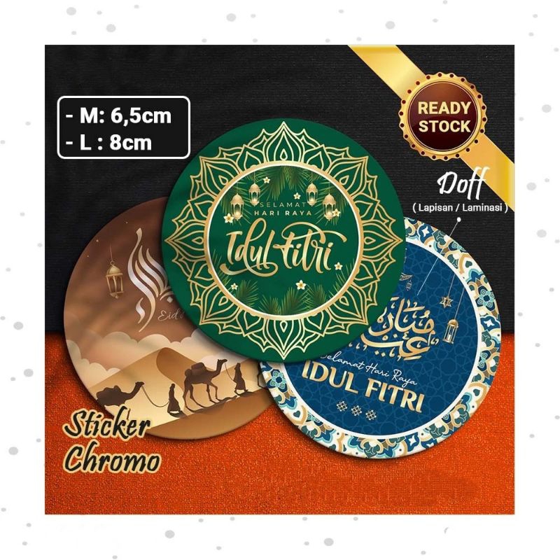

Sticker Bulat Idul Fitri / Stiker Lebaran / Hampers Ramadhan