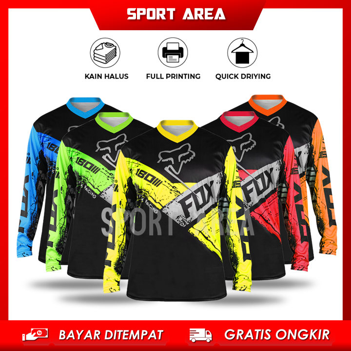 Baju Sepeda Kaos Gowes MTB Cross Premium Quality
