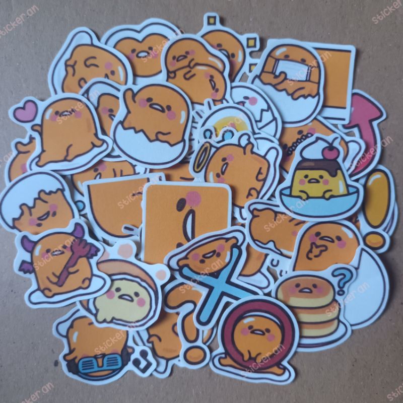 

Sticker Gudetama 40 pcs for Planner/ Scrapbook/ BuJo/ Journal/ DIY