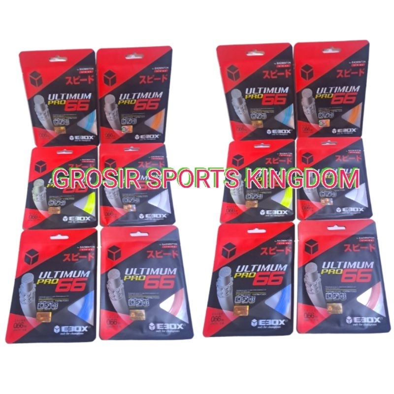 SENAR BADMINTON  EBOX  ULTIMUM PRO 66 ORIGINAL