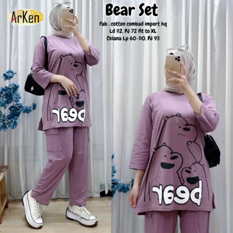 BAJU BEAR  SET BY ARKEN