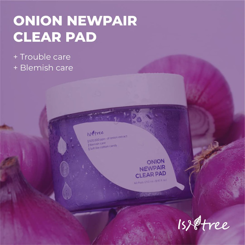 ISNTREE Onion Newpair Clear Pad (isi 60)