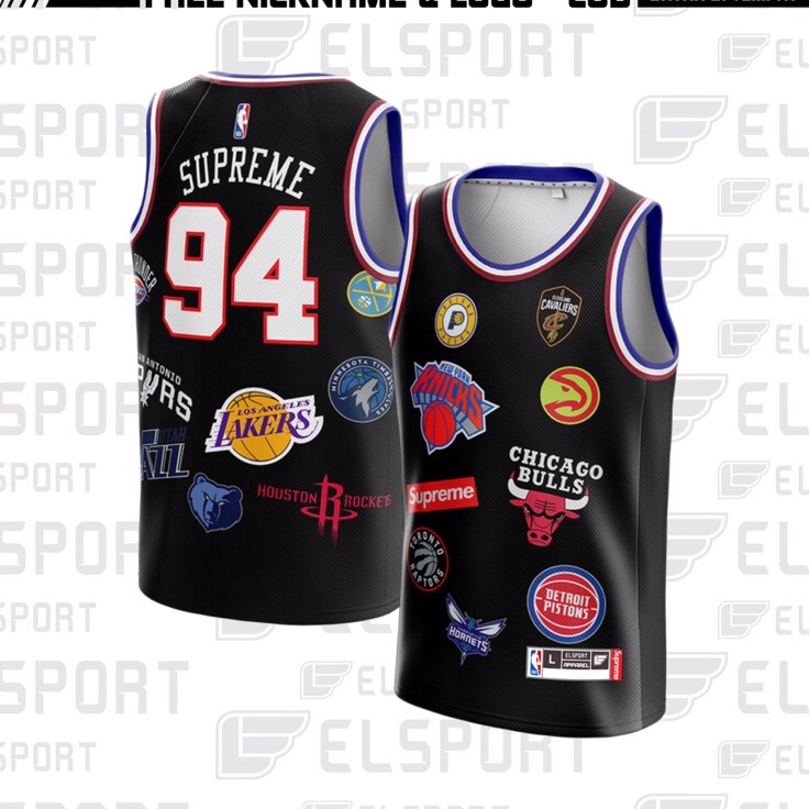 First Hand  Jersey Costum Bola Basket Hypebeast BAPE Swingman NBA